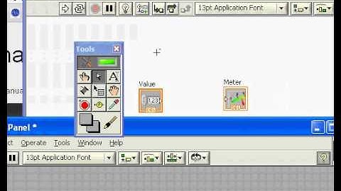 เริ่มต้นเขียน  Labview  (แบบง่ายๆ)