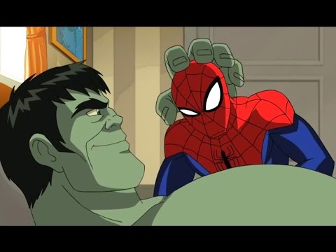 Человек паук халк и железный человек смотреть мультфильм