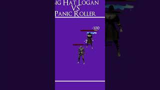 Panic Roller VS Big Hat Logan #darksouls