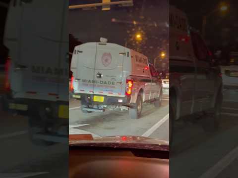 Miami Dade Crime Scene Investigation Unit #reels #police #policecars #cops #miami #florida #sheriff