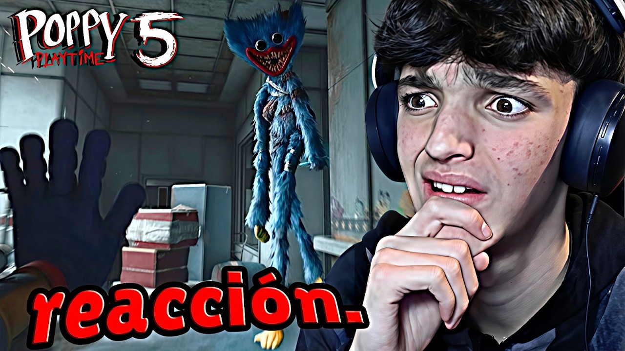 Reacciono al TRAILER FINAL de Poppy Playtime 5. ¿EL MEJOR CAPÍTULO?