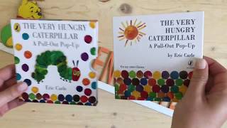 The Very Hungry Caterpillar | Eric Carle | Pull-Out Pop-Up Book | For 1-5 ages | First English Book
