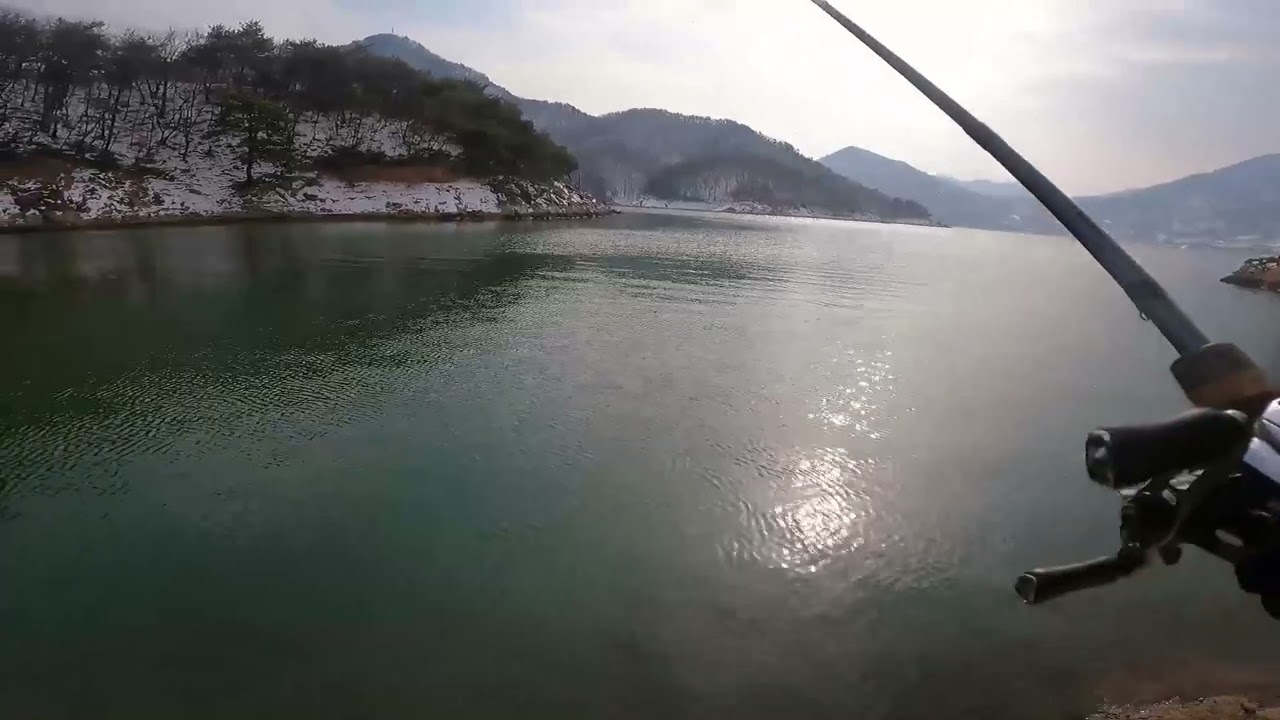 리얼 충주호 배스낚시   겨울이 좋은 이유