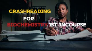 I Crashread For My Biochemistry First Incourse and It Flopped.