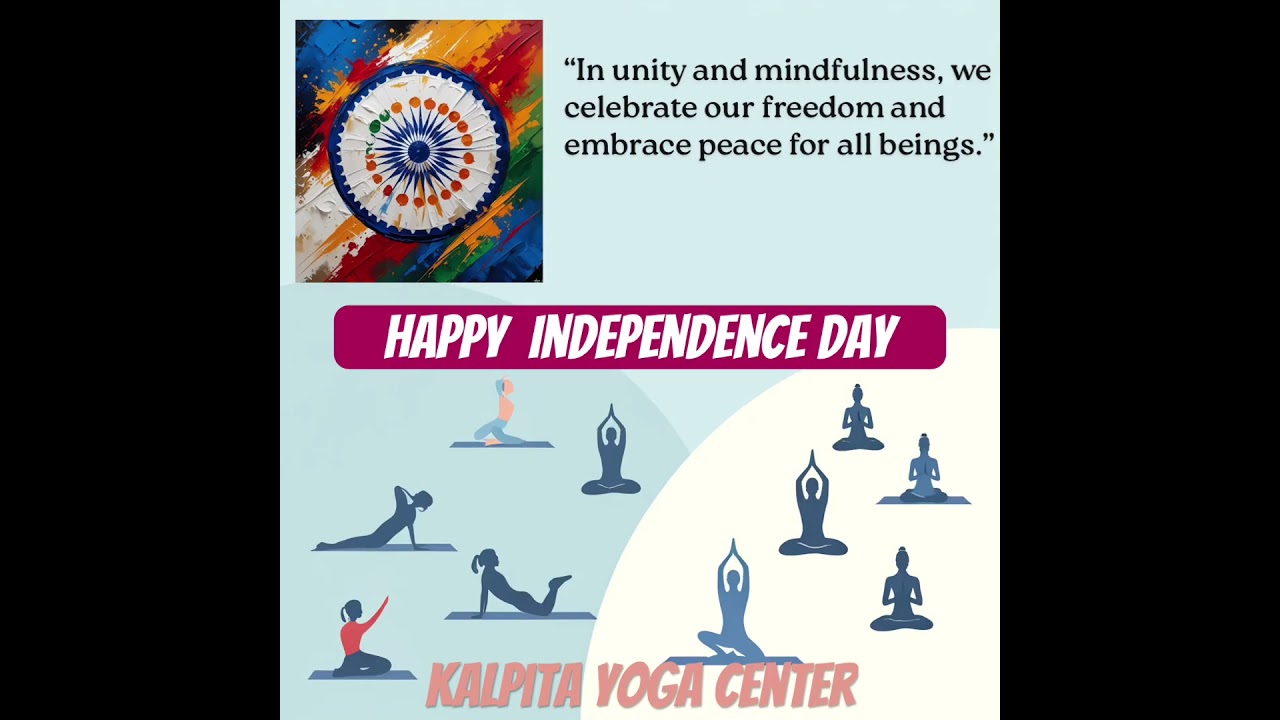 Unity and mindfulness along with freedom and peace | Independence day | 