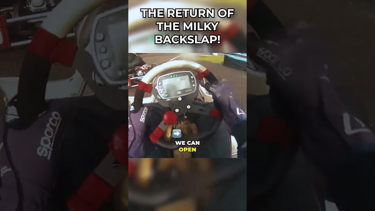 The Return Of The Milky Backslap! #karting #buckmorepark #racing #kart #racingkart