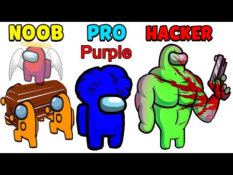 NOOB vs PRO vs HACKER - Among Us