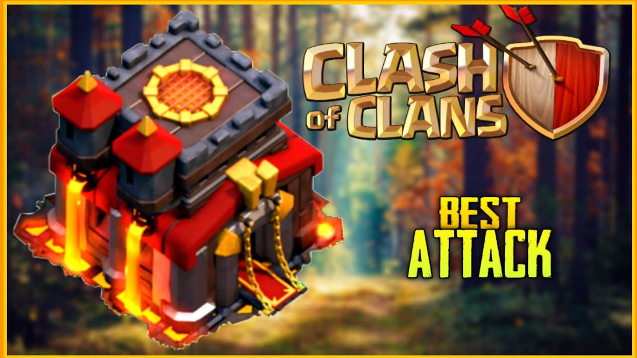 TOWNHALL 10 BEST ATTACK | CLASH OF CLANS | BY MAXAIR GAMING YT.