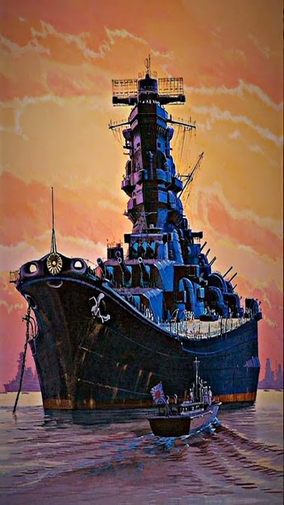 jedag jedug kapal perang sejarah Yamato 😱🔥