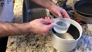 Joseph Joseph Sushi Rice tutorial using the microwave rice cooker