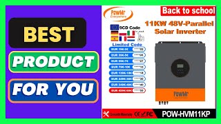 PowMr had 11KW Hybrid Solar invert 48V to