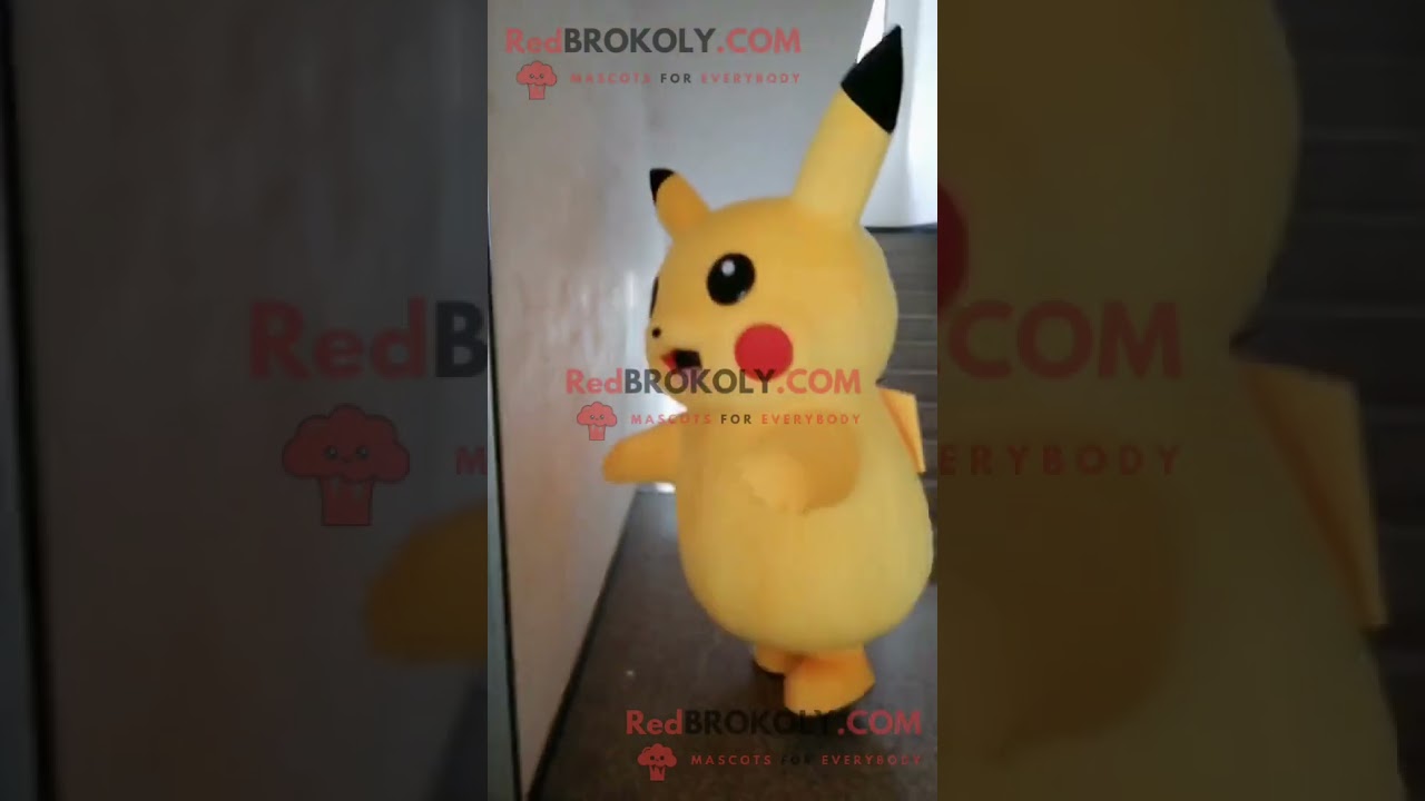 Pikachu Famous Pokémon Electric Mascot Costume