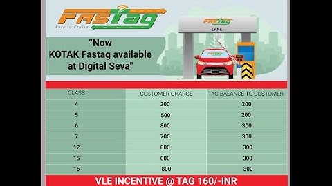 Kotak Fastag Service in CSC