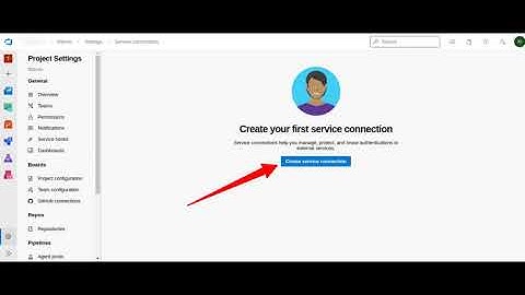 Create Azure DevOps project and set up a Service Connection
