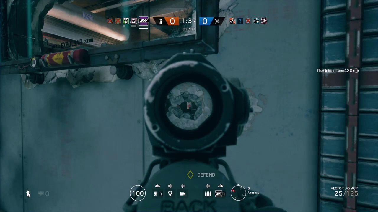 MOBB Clancy ✖️Rainbow Six Siege ✖️Peeking Through Walls