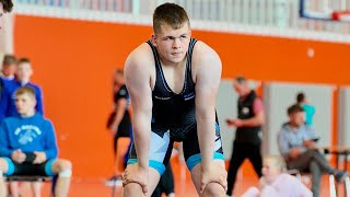 U17 R. Joonas (EST) vs J. Danilov (EST). Greco-roman 110kg youth wrestling Estonia.