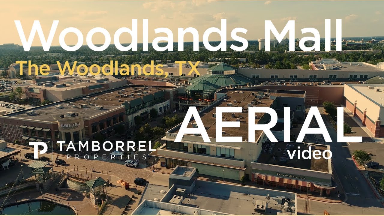 The Woodlands Mall Aerial Views Youtube