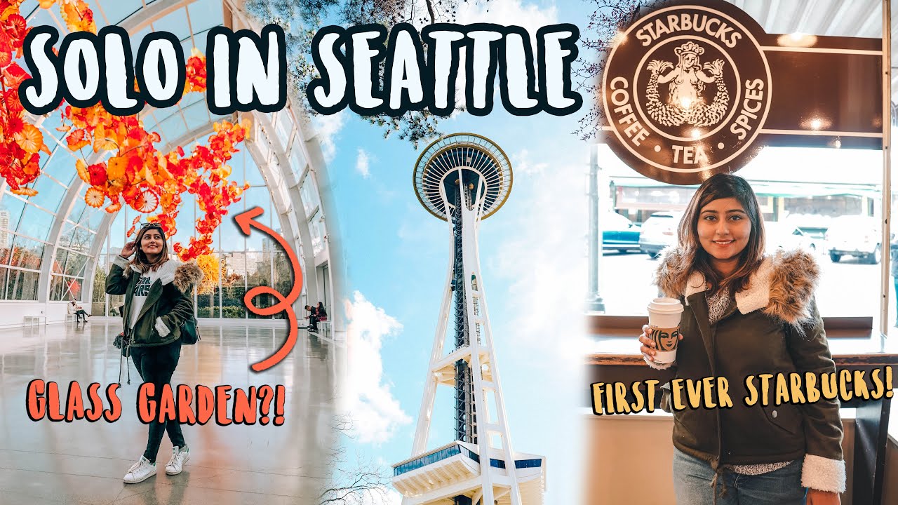 ⁣SEATTLE TRAVEL VLOG - Visiting the FIRST EVER STARBUCKS! ✨ Things to do in Seattle | Kritika Goel