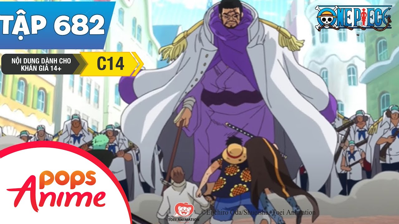 One Piece Tập 682 - Bứt Phá Vòng Vây Kẻ Địch. Luffy Và Zoro Bắt Đầu Phản Công - Đảo Hải Tặc