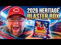 Opening 2026 Topps Heritage Blaster Box ⚾ WOW!! Is this the Best Retail Format?