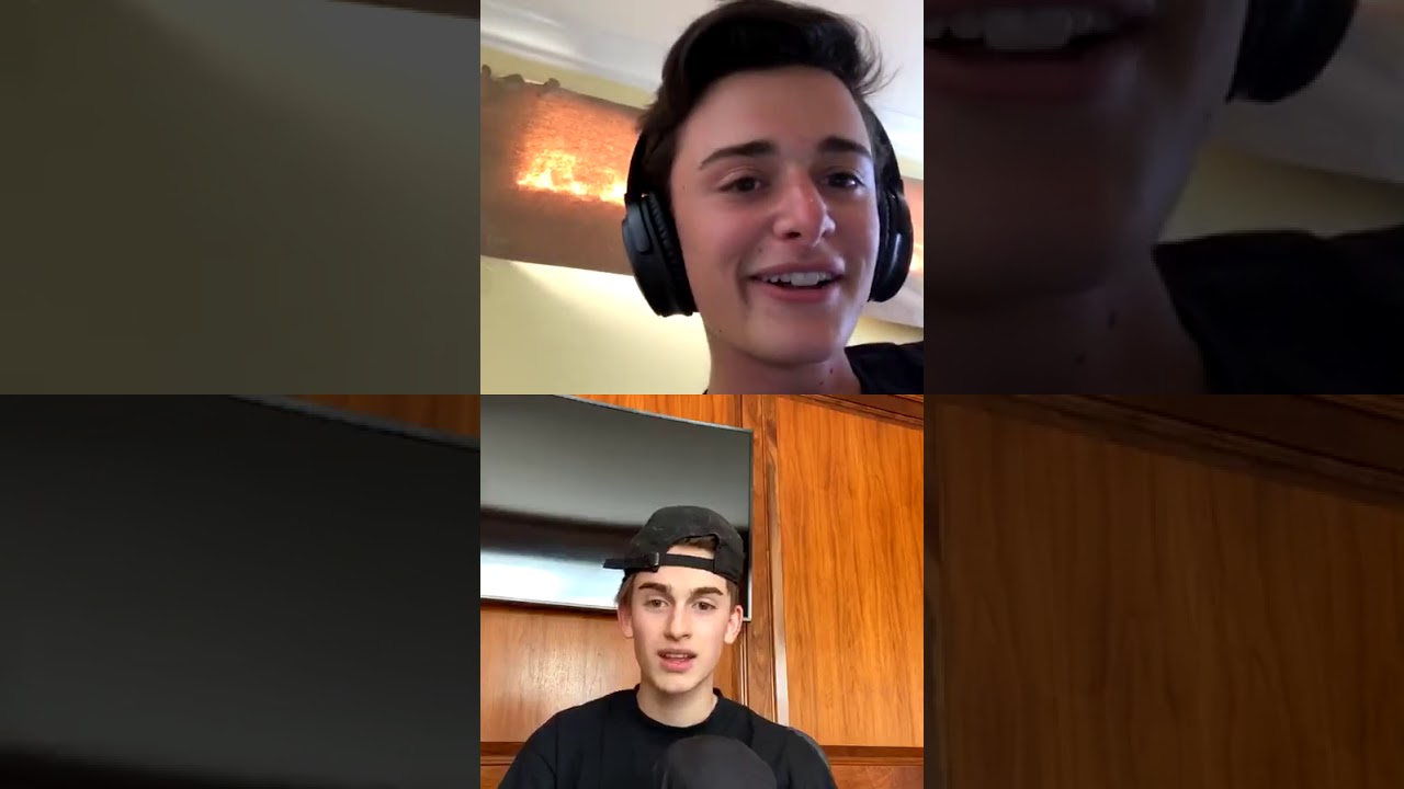 Noah Schnapp - Instagram Live (March 24, 2020)