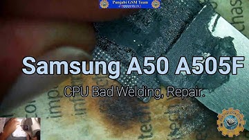 Samsung A50 A505F Restarting Issue, CPU Reball.