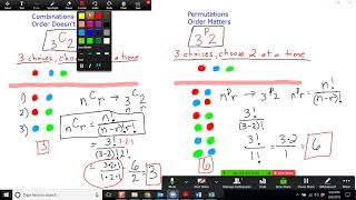 Combinations and Permutations ALEKS