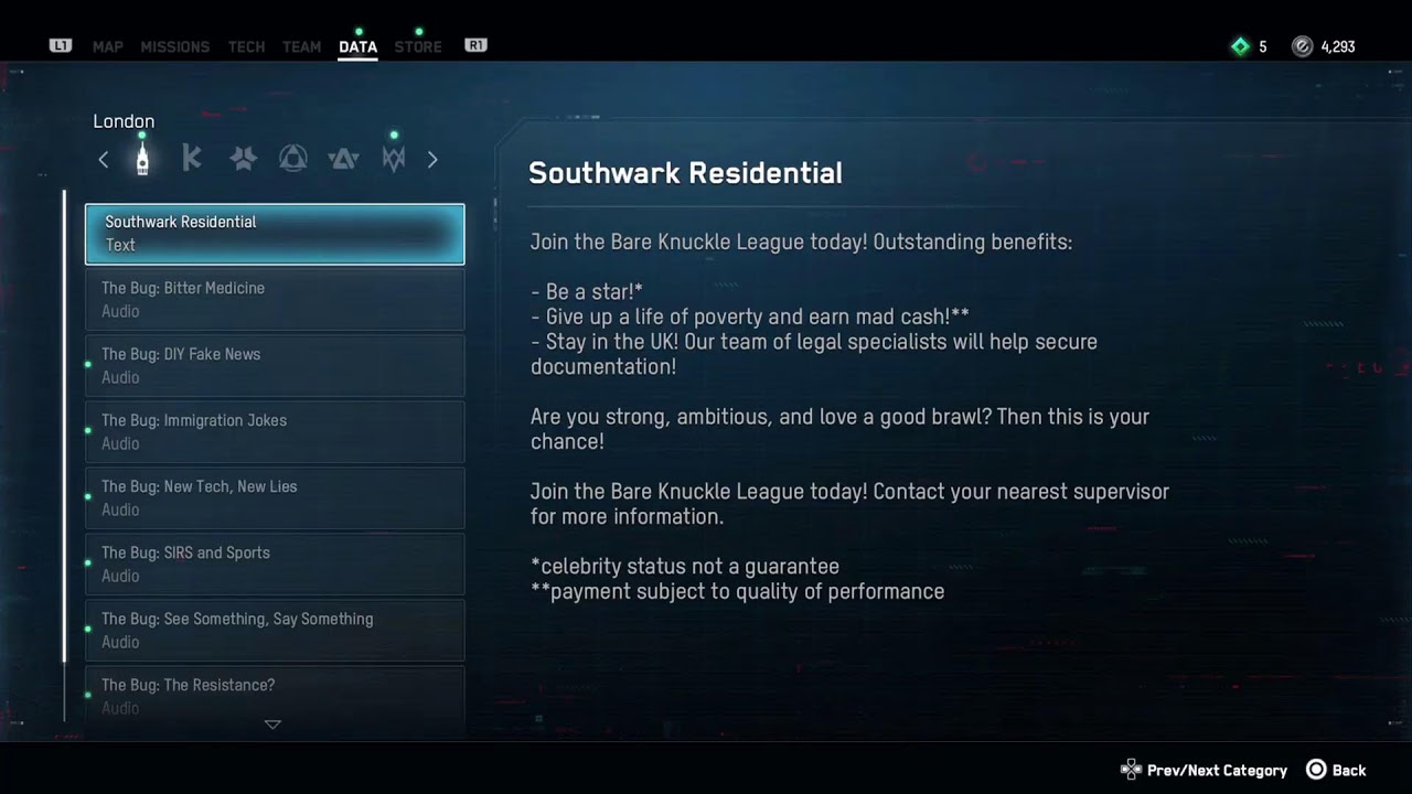 WDL starter side missions 100% walkthrough