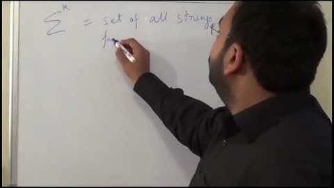 L1 Automata Theory, Basic Notations of Automata Theory