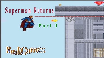Superman Returns Part 1 java game with sound effects