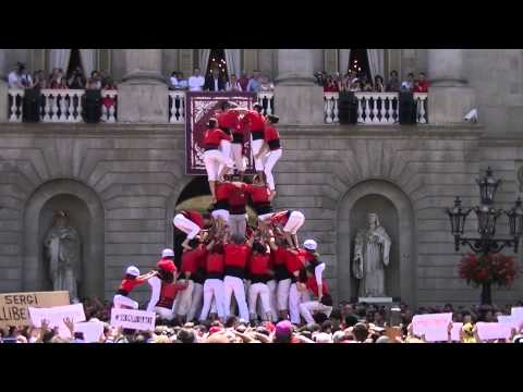 Castellers de Barcelona: 3d9f 45è Aniversari 08/06/2014