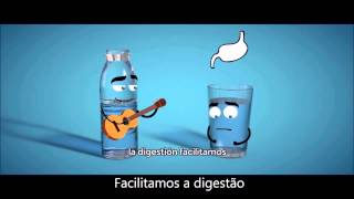 Miniatura de vídeo de "Animação: 8 Vasos Al Día [Oito Copos de Água ao Dia] (Legendado PT-PT) Full HD"