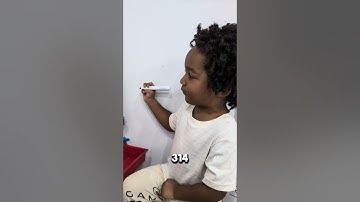 Two Year Knows 332 Digits of Pi #maths #preschoollearning