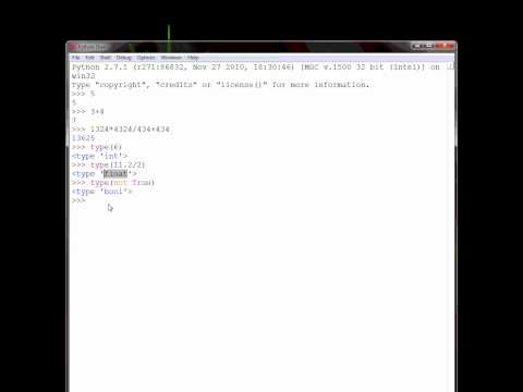 Python   values, expressions and types