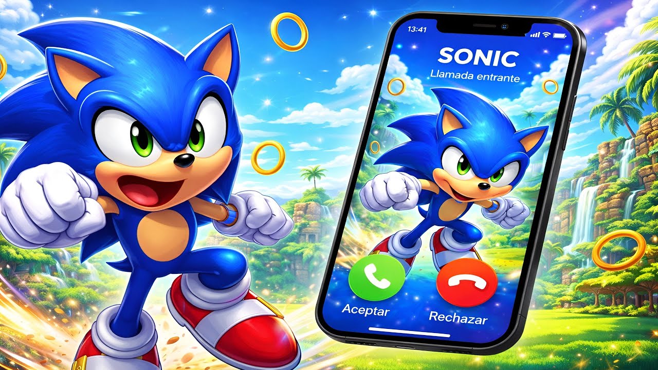 📞 ¡Llamada de SONIC 🚨⚡! | ¿Estás Listo para Correr Conmigo? | Sonic