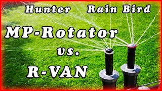 Hunter MP Rotator vs Rain Bird RVAN: Which Nozzle Wins?