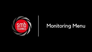 Monitoring Menu