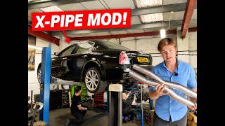 Player Profile Exhaust Upgrade For My Maserati Quattroporte M139! | X-Pipe Before and After