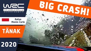 WRC - Rallye Monte-Carlo: CRASH Ott Tänak