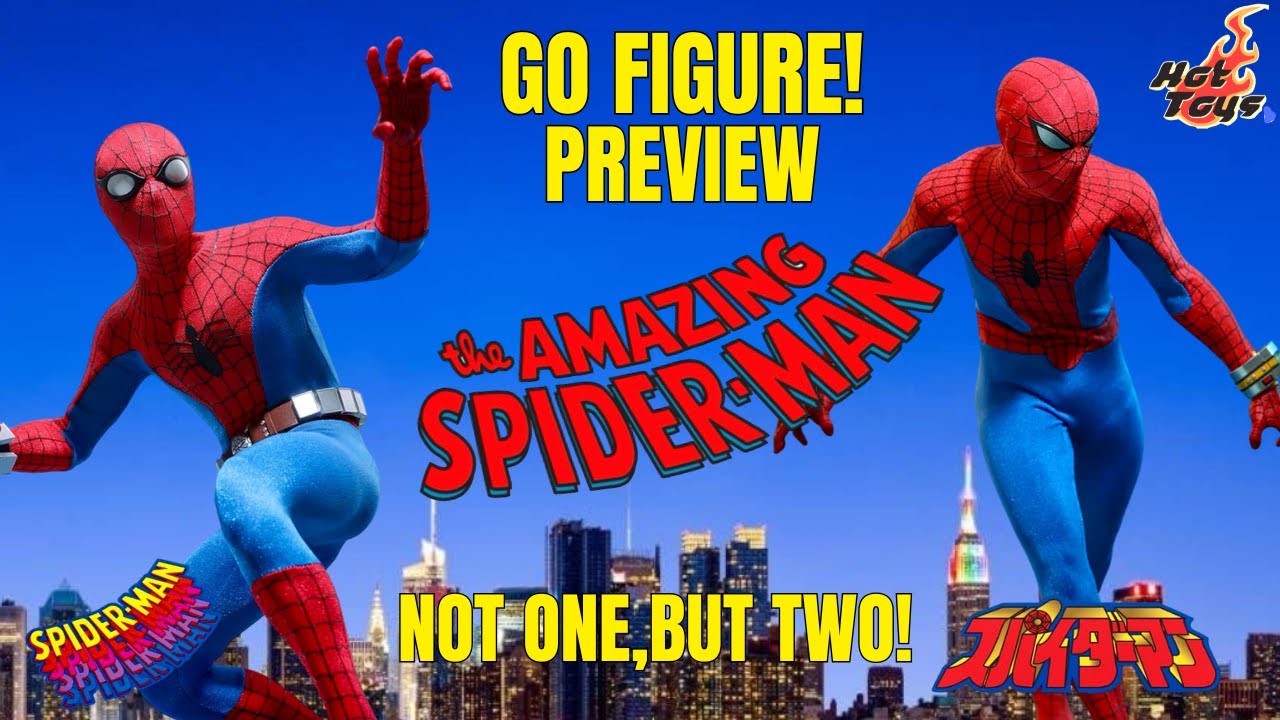HOT TOYS VGM COMPACT SPIDER-MAN 6種 HOT TOYS SPIDER-MAN 77' US TV VERSION & 79' JAPANESE TV VERSION 1