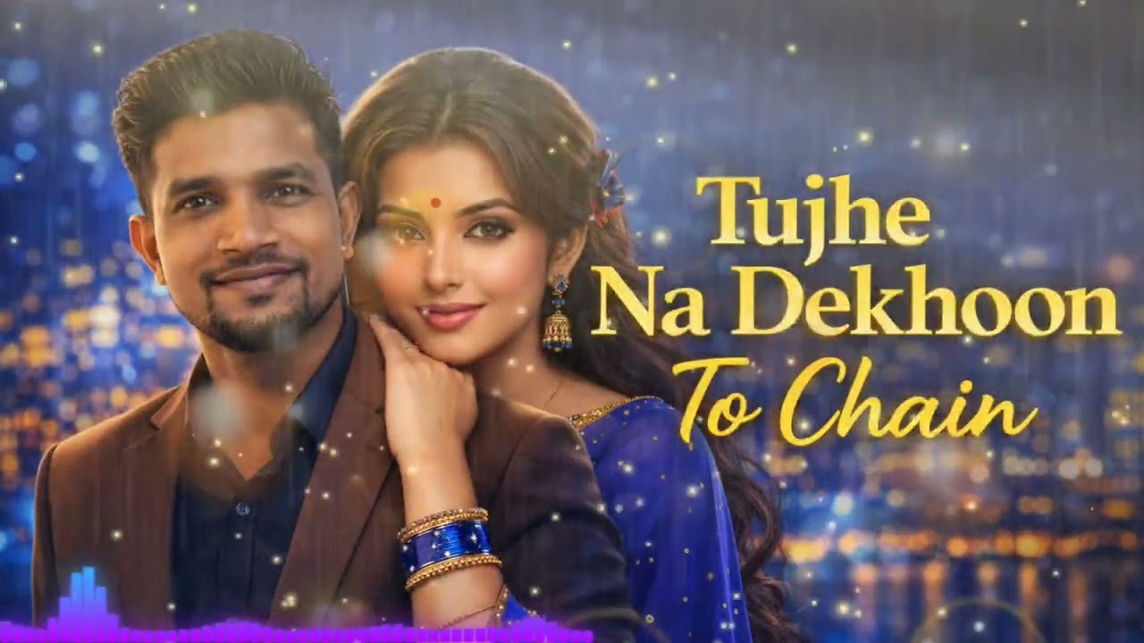 Tujhe Na Dekhoon To Chain ❤️ | Romantic Hindi Song 2026 | New Love Song | Sufi Dil Records