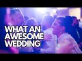 What a fun wedding throwbacks edm and more