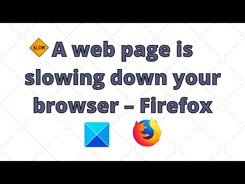 וִידֵאוֹ: מה לעשות אם דפדפן Mozila Firefox מאט - סיבות ופתרונות