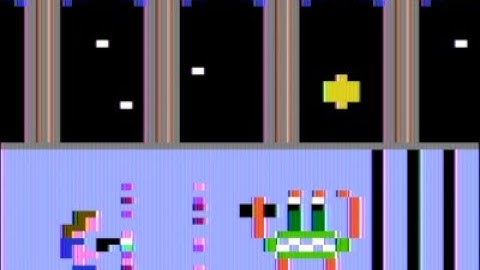 Apple II Lo-res Escape (Improved Sound)