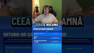 Poti sa dai Refund la Skinuri Cumparate acum 5 Ani #fortnite #fotnite #fortniteromania