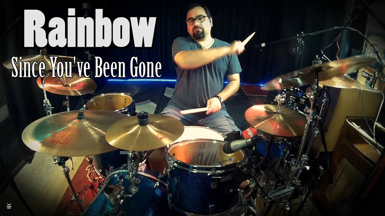 Rainbow Since You've Been Gone Drum Cover YouTube