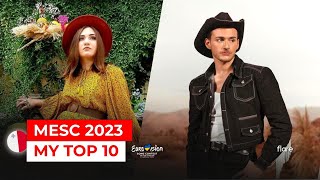 MESC 2023 // My Top 10 - 🇲🇹 Malta in Eurovision 2023