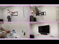 How to Wall Mount a TV. Установка TV на стену, Проводка Розетки