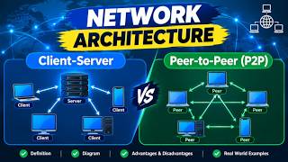 Network Architecture Explained | Client-Server vs Peer-to-Peer (P2P) ।।Advance NEtworking.131