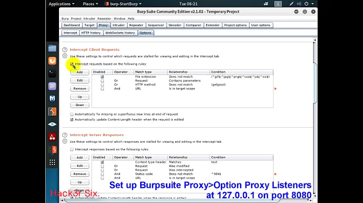 How to fix your connection is not secure in burpsuite. exception for this certificate.